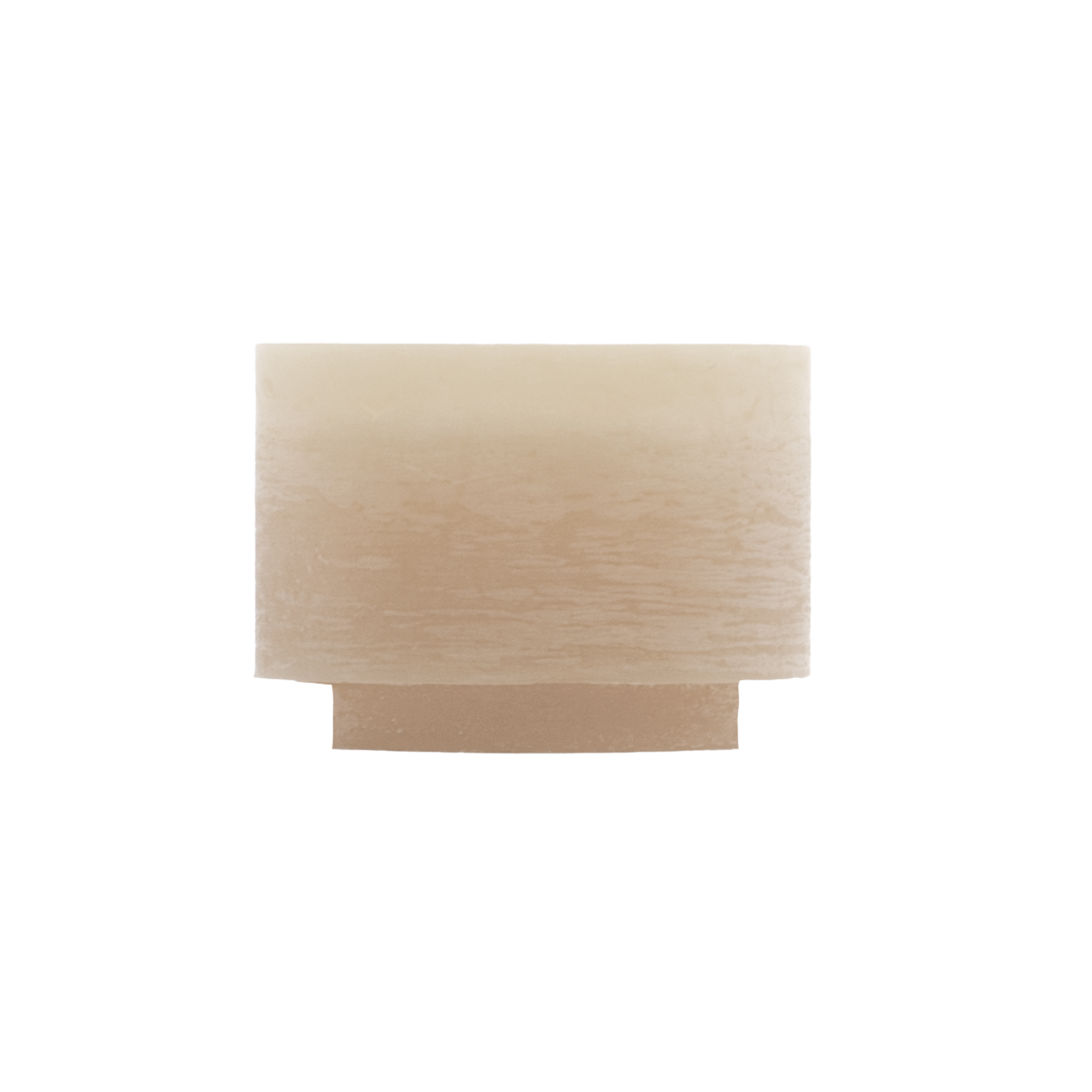 Beige kaars module van Stan Editions. Beige candle module from Stan Editions. Module bougie beige de Stan Editions.