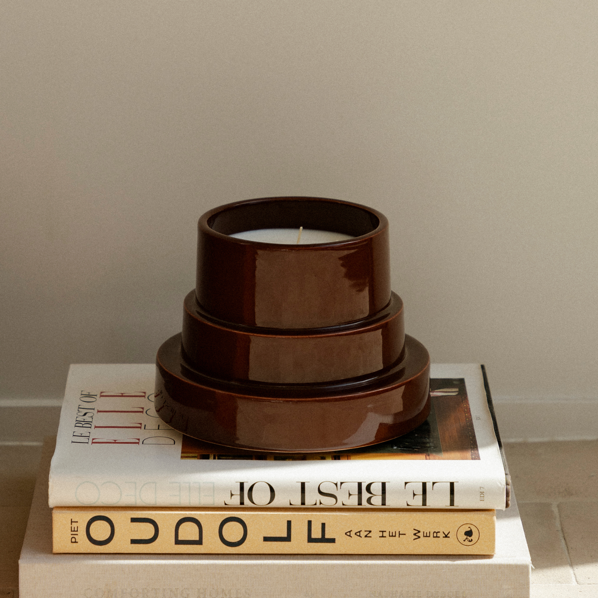 Bougie parfumée en céramique
