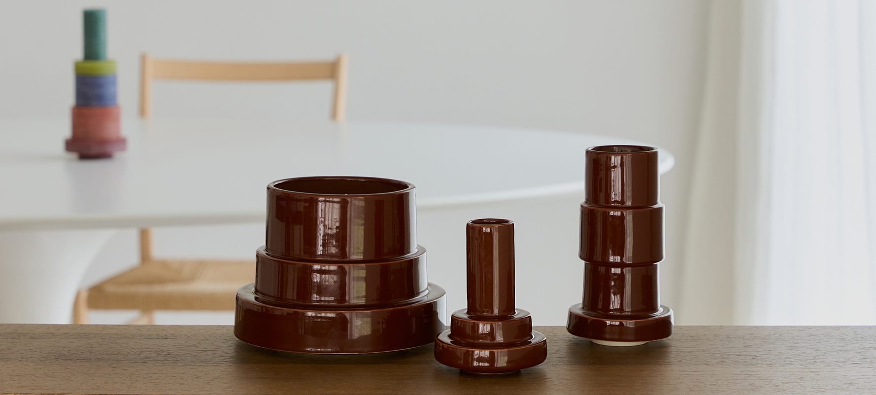 Bougie parfumée en céramique - Tabac Vanille