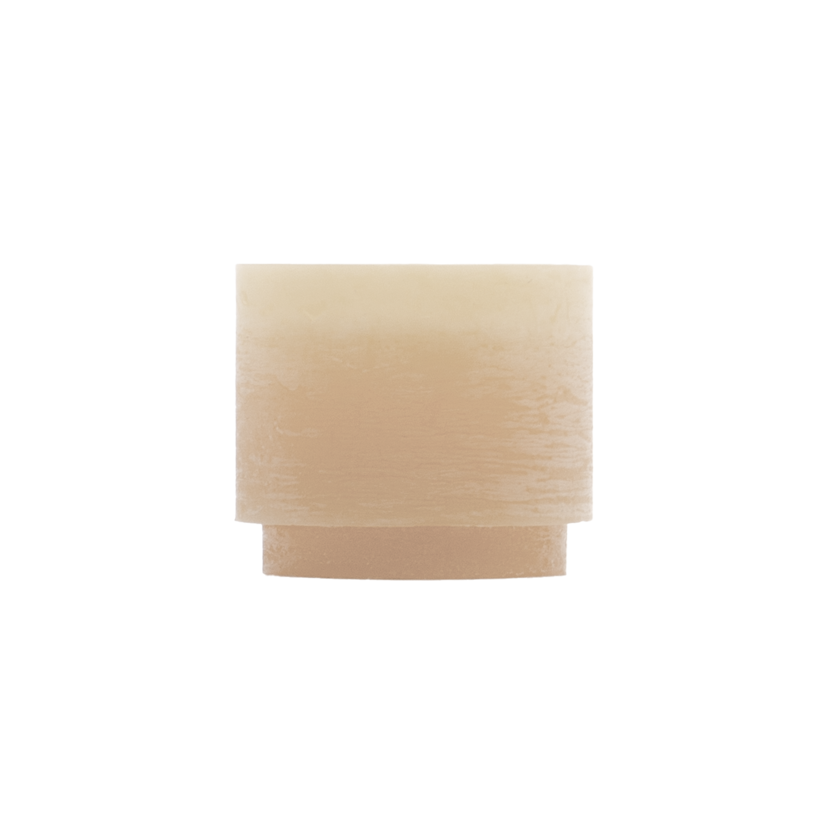 Beige kaars module van Stan Editions. Beige candle module from Stan Editions. Module bougie beige de Stan Editions.
