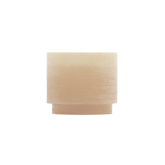 Beige kaars module van Stan Editions. Beige candle module from Stan Editions. Module bougie beige de Stan Editions.