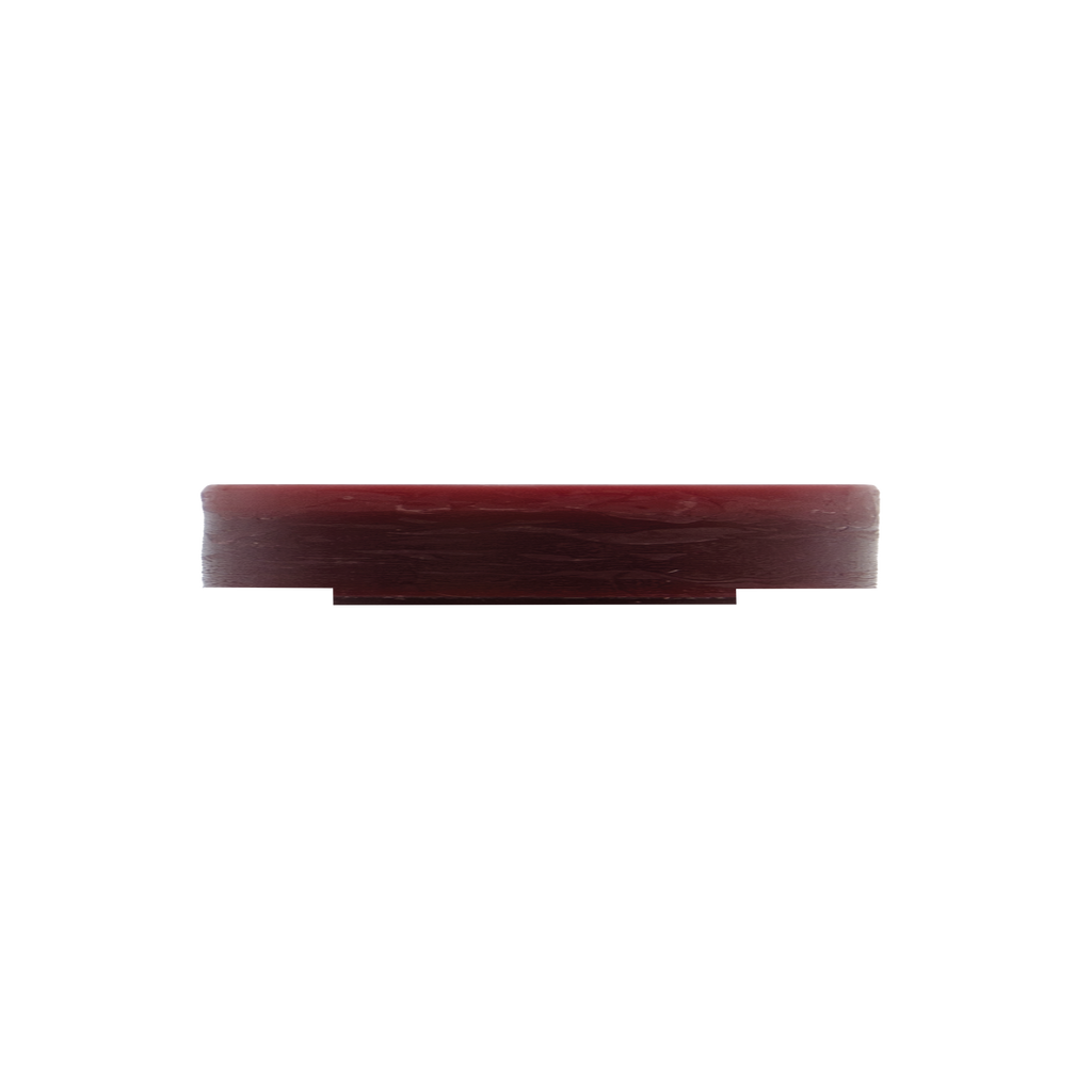 Bordeaux kaarsenhouder van Stan Editions. Burgundy candleholder from Stan Editions. Bordeaux bougeoir de Stan Editions